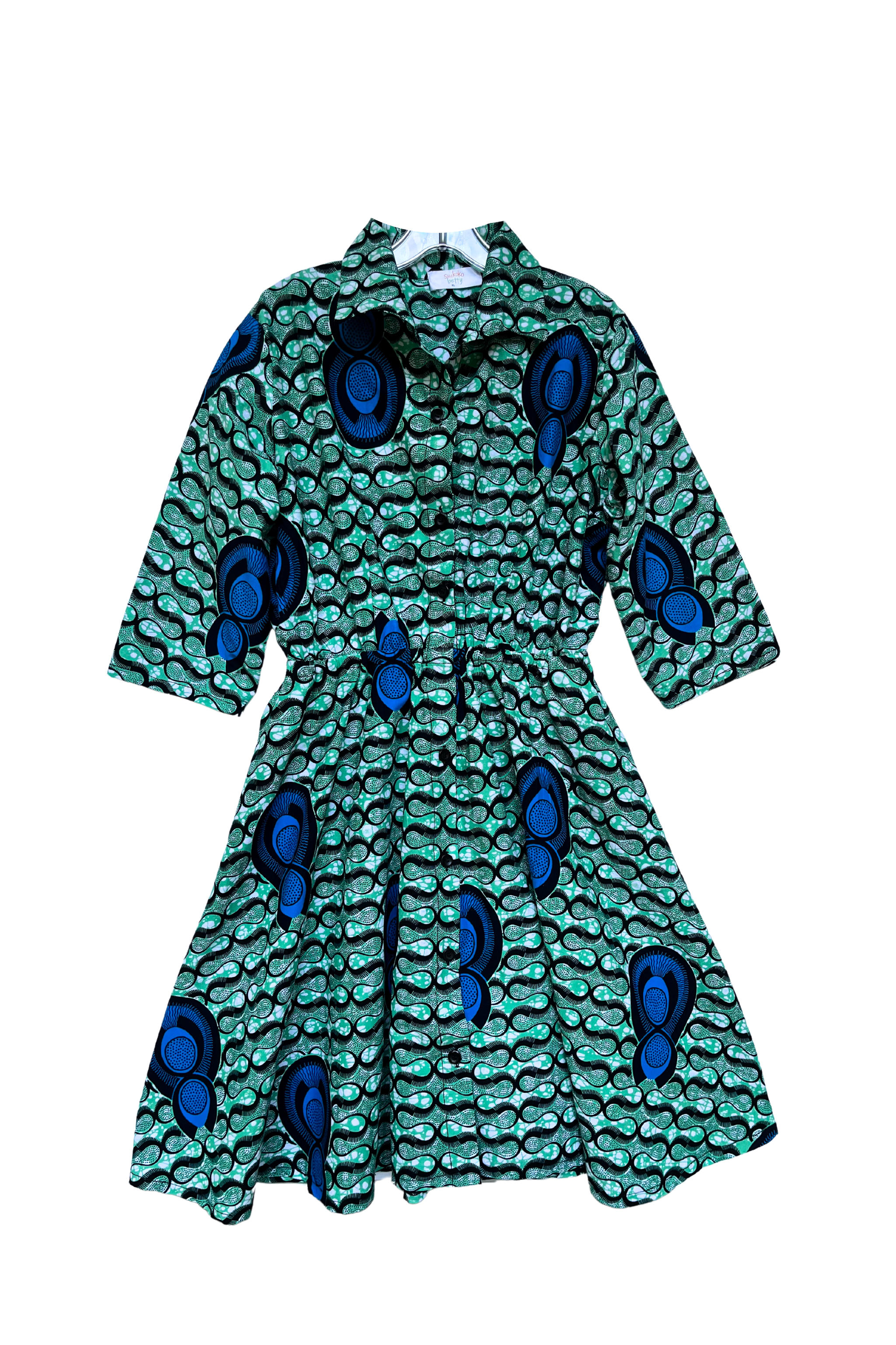 Shayla Shirtdress - Mint - suakoko betty