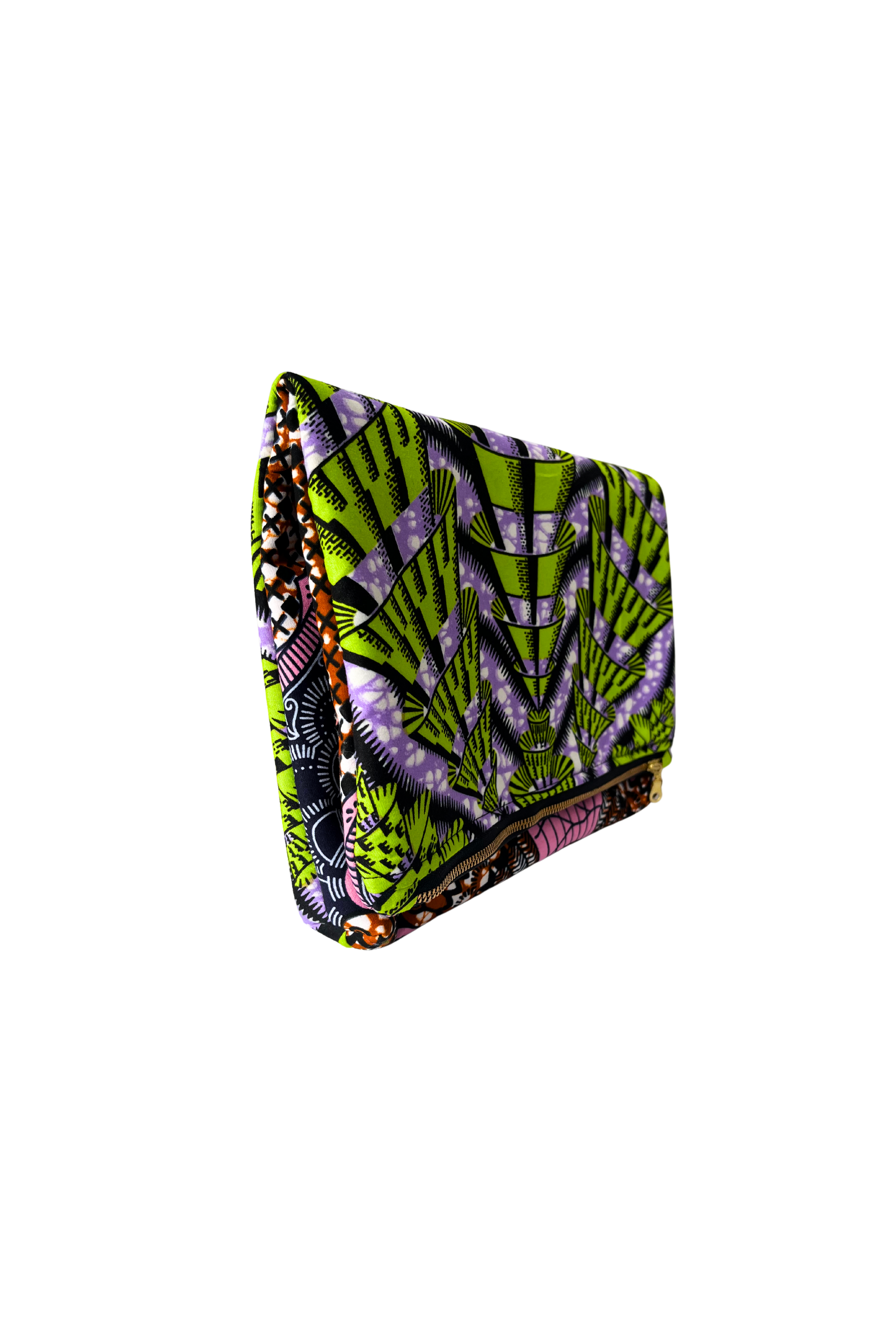 Naya Foldover Clutch - Avocado - suakoko betty