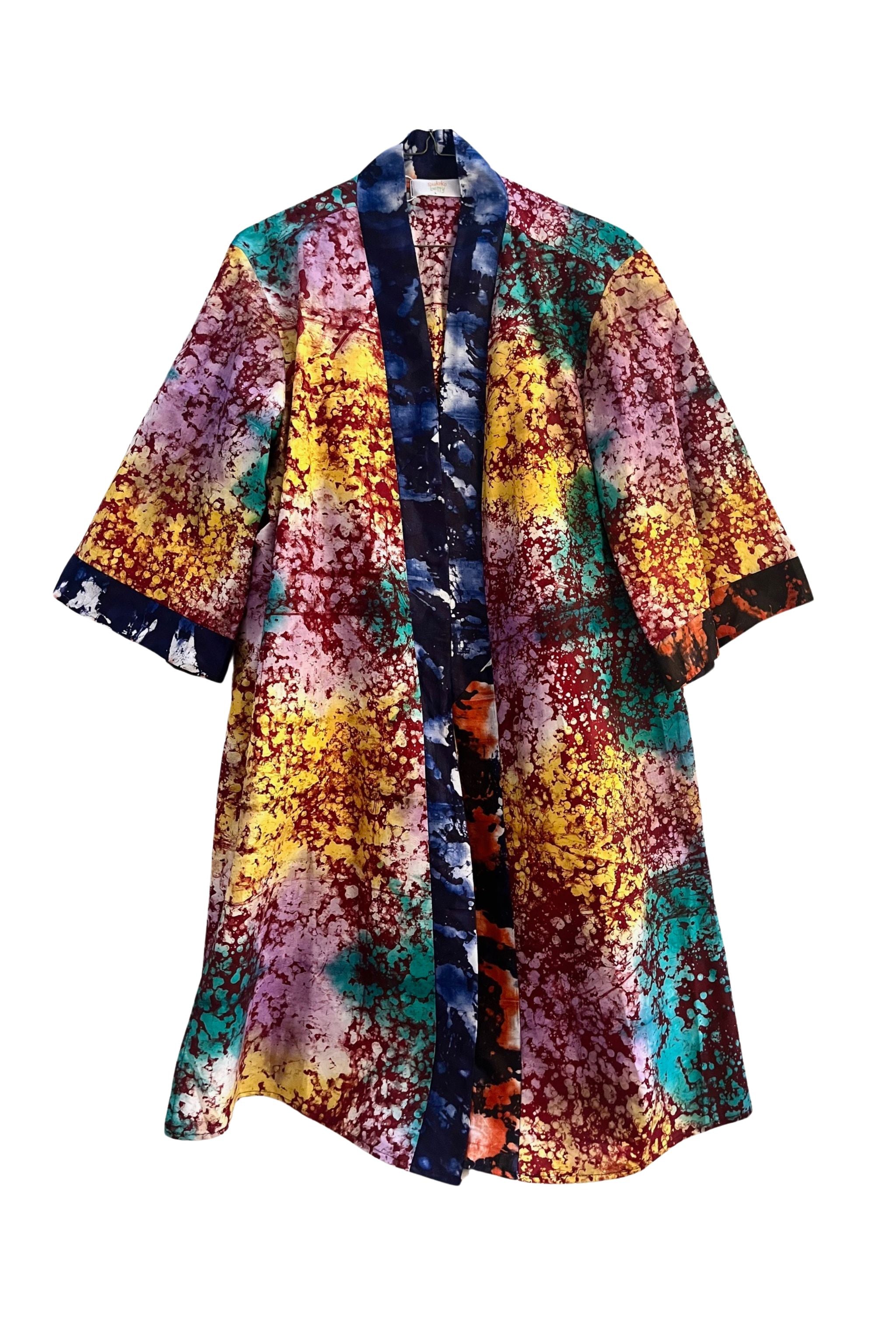 Fatima Duster - Orchid - suakoko betty