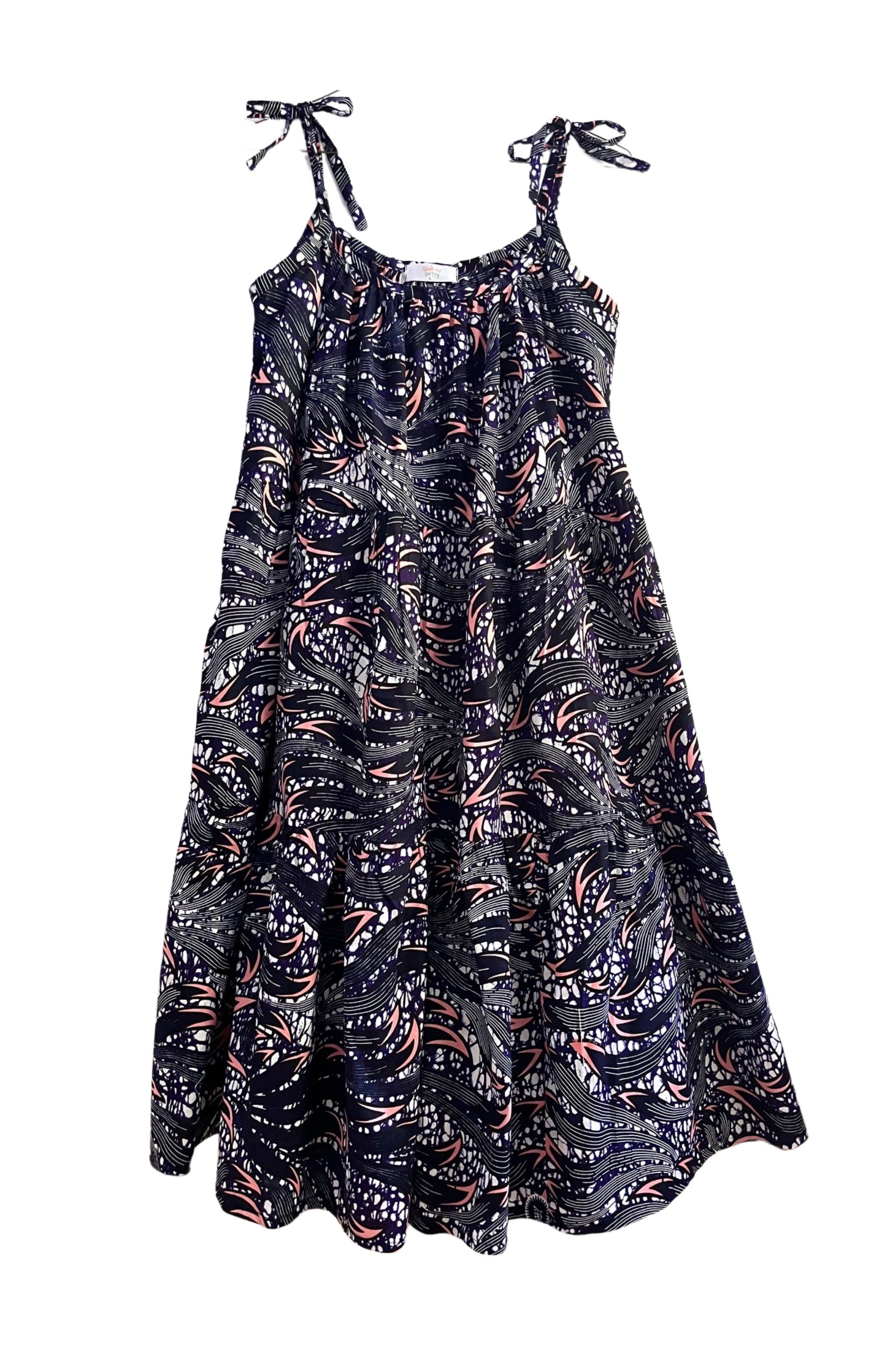 Aisha Dress - Eggplant - suakoko betty